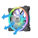 Thermaltake Swafan 12 RGB Premium Edition 3 pack, miniature 3