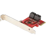 StarTech PCI-E - 4 Ports SATA - 4P6G-PCIE-SATA-CARD, miniature 1