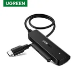 UGREEN Adaptateur pour disque dur USB-C 3.1 vers SATA - 2.5" - 6To - HDD/SSD - 0.5m - Noir, miniature 1