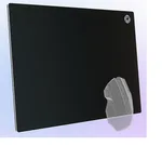 Oniverse Obsidian Logo Tapis en verre - S/Noir, miniature 2