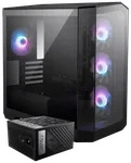 MSI MAG PANO M100R PZ Noir + MPG A1000GS PCIE5 Noir, miniature 1