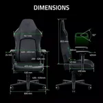 Razer Iskur V2 NewGen - Black, miniature 7