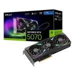 PNY GeForce RTX 5070 12GB ARGB Overclocked Triple Fan DLSS 4, miniature 1