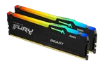 Kingston Fury Beast RGB 32Go (2x16Go) DDR5 6000MHz, miniature 1