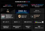 Asus ROG Strix OLED XG27UCDMG - 27" QD-OLED 4K 240Hz 0.03ms USB-C Compatible G-Sync, miniature 8