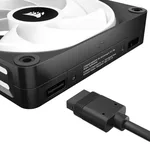 Corsair iCUE LINK QX120 RGB Starter Kit Noir, miniature 3