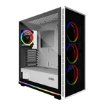 M.RED WHITE DESTROYER Glass-G - ARGB - MT/ATX, miniature 1