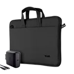 Trust Sacoche Bologna 16" + Chargeur 65W - Noir, miniature 1