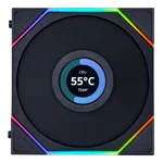 Lian-Li UNI FAN LCD TL120 120mm Noir - kit de 3, miniature 2