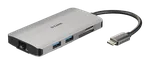 D-Link 8 Ports - USB-C vers HDMI/Eth/USB/USB-C/microSD/SD, miniature 2