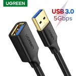 UGREEN Câble d'extension USB-A vers USB-A - 2m - Noir, miniature 1