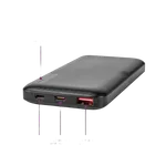 Nedis Externe 10000 mAh 2 sorties USB-A / USB-C, miniature 4