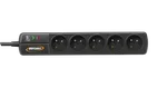 Infosec S5 Black Line II - 5 prises, miniature 2