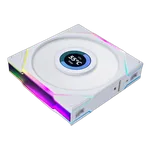Lian-Li UNI FAN LCD TL120 120mm Blanc - kit de 3, miniature 4