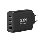 Port Chargeur mural GaN 130W 4 ports + Câble USB-C - 2m, miniature 1