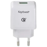 KEYOUEST Chargeur secteur ultra rapide USB - Blanc, miniature 2