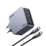 UGREEN Chargeur secteur 160W 4 ports + Câble USB-C - 1,5m, miniature 2