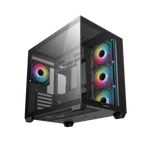 Deepcool CG530 4F Noir - MT/Sans Alim/ATX + MYSTIQUE 360 ARGB - Noir - 360mm, miniature 4