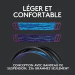 Logitech G535 Lightspeed - Sans-Fil - Noir, miniature 4