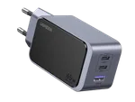 UGREEN Chargeur secteur Nexode S  65W 3 ports - USB-A + 2xUSB-C - Gris, miniature 1