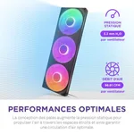 NZXT F420RGB Core Fan (Single Frame) - Noir, miniature 9