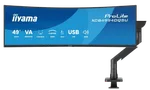 Iiyama Prolite XCB4994DQSU-B1 49" CURVE DQHD 120hz Adaptive Sync + Support, miniature 1