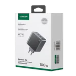 UGREEN Chargeur secteur Nexode S 100W 4 ports - USB-A + 3xUSB-C - Gris, miniature 2
