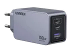 UGREEN Chargeur secteur 100W 3 ports + Câble USB-C - 1,5m, miniature 2