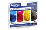 Brother Pack de 4 cartouches LC1100 BK/C/M/Y-Seconde Vie, miniature 1