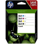 HP Pack Cartouches Noire et Couleurs HP 364 - N9J73AE, miniature 1