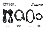 Iiyama X2797QSU-B1 - 27" QHD 75Hz IPS 1ms HP USB HUB, miniature 9