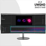 MSI PRO MP341CQ - 34" WQHD CURVE 100Hz VA 1ms FreeSync, miniature 3