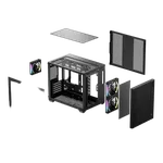 Deepcool CG330 MESH 3F Noir - MT/Sans Alim/mATX, miniature 10