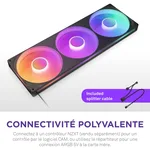 NZXT F420RGB Core Fan (Single Frame) - Noir, miniature 8