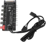 Deepcool CG580 FAN HUB Noir + R-EDF120-BKAPR86-G-1, miniature 4