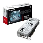 Gigabyte Radeon 9070 XT GAMING OC Ice 16Go V1 Blanc, miniature 1