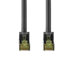 Nedis Câble RJ45 Cat7 S/FTP - 10m - Noir, miniature 2