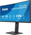 Iiyama Prolite XCB3492WQSNP-B1 - 34" CURVE UWQHD 100Hz USB-C DOCK KVM LAN, miniature 3