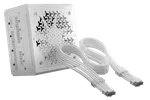 Corsair 3200D RS ARGB White + RM1000e Blanc, miniature 8