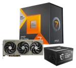 Sapphire Ryzen 7 7800X3D + Nitro+ Radeon RX 9070 XT Gaming OC 16GB + MAG A750GL PCIE5, miniature 1