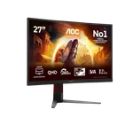 AOC G4 CQ27G4Z2 - 27" CURVE QHD 260Hz Fast-VA 1ms HDR, miniature 2
