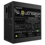 Gigabyte ATX 3.1 750W - 80+ GOLD - UD750GM PCIE 5.1, miniature 6