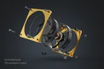 Alphacool Apex Stealth Metal 120mm - 2000rpm Chrome, miniature 6