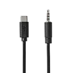 Nedis Câble USB-C vers Jack 3.5mm mâle/mâle - 1m - Noir, miniature 3