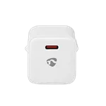 Nedis Chargeur mural 20W - 1 port USB-C - Blanc, miniature 2