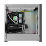 Corsair iCUE 5000X RGB Tempered Glass - White, miniature 3