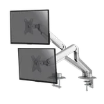 Kimex International Support de bureau Full Motion 2 écrans 17"- 32" VESA Max 100x100 Charge Max 18Kg, miniature 1