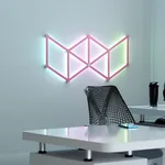 Nanoleaf Lines Skin Rose Mate - 9 pièces, miniature 5