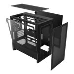 NZXT H3 Flow Noir - MT/Sans Alim/mATX, miniature 7