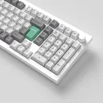 Keychron Set de touches - White Mint - Complet/ISO-FR/PBT, miniature 4